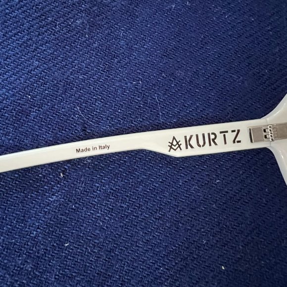 A. Kurtz Unisex White Sunglasses main image 7